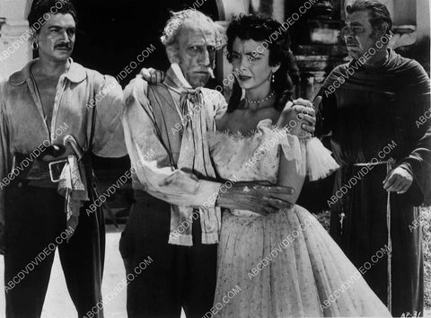 Anthony Dexter Martha Ross Lon Chaney Jr film The Black Pirates 10400-23