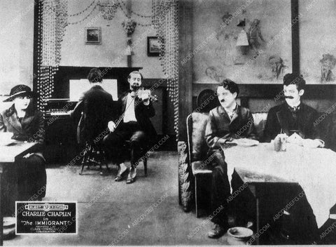 ad slick Charlie Chaplin The Immigrant 10406-23
