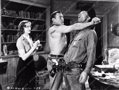 Buck Jones bare chested Stranger From Arizona 1043-36