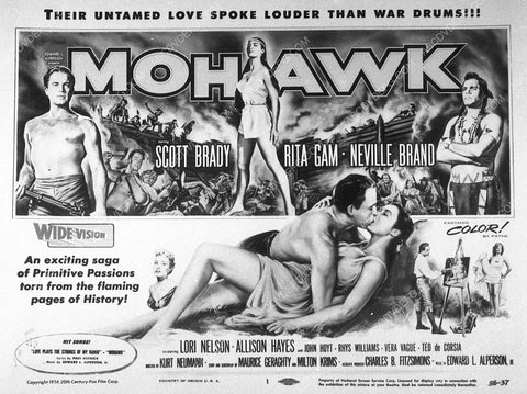 Scott Brady Rita Gam film Mohawk 10432-10