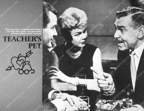 ad slick Doris Day Clark Gable film The Teacher's Pet 10432-34