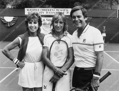 Robert Wagner Stefanie Powers tennis anyone TV Hart to Hart 10469-14