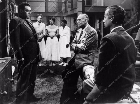 Raymond Burr Elizabeth Taylor Shepperd Strudwick A Place in the Sun 1062-24
