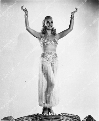 beautiful Betty Grable in sexy harem girl outfit 1076-26