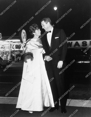 Rock Hudson and date attend film premiere 10771-15