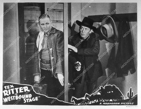 Tex Ritter film Westbound Stage 1106-25