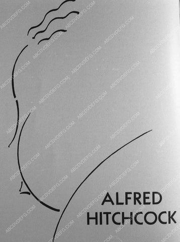 Alfred Hitchcock caricature profile 11312-17