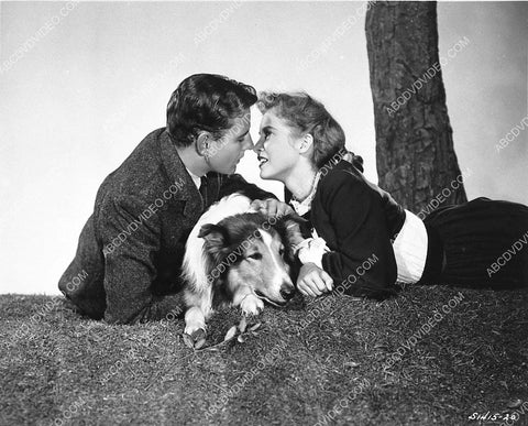 Ton Drake Janet Leigh Lassie film Hills of Home 1141-08