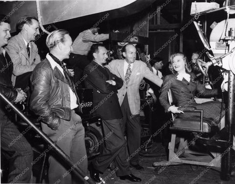 candid June Allyson manning the camera behind the scenes MGM 1161-36