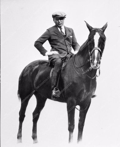 director Mack Sennett on his horse 1189-02