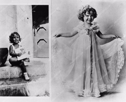 twin Shirley Temple portrait 1211-02