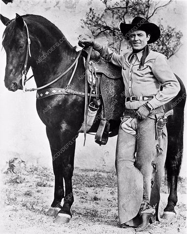 cowboy Allan Lane and his horse Blackjack 1287-06