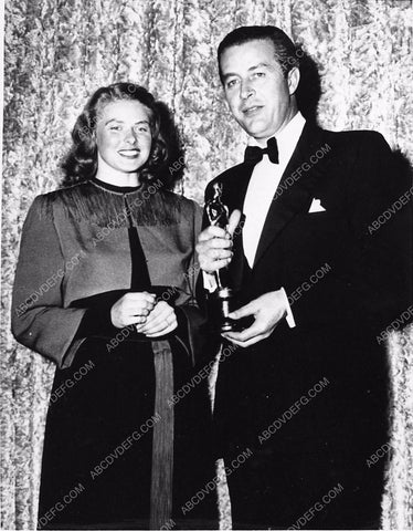 Ingrid Bergman Ray Milland on stage Academy Awards 1287-31