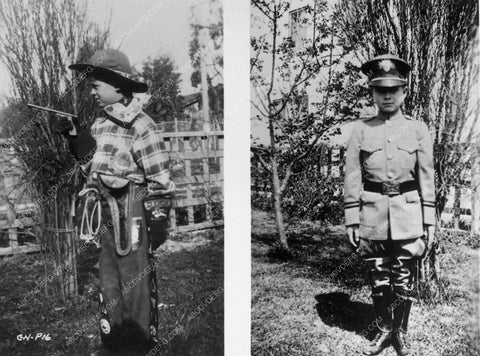 candid George Nader as child at parents home twin shot 12878-09