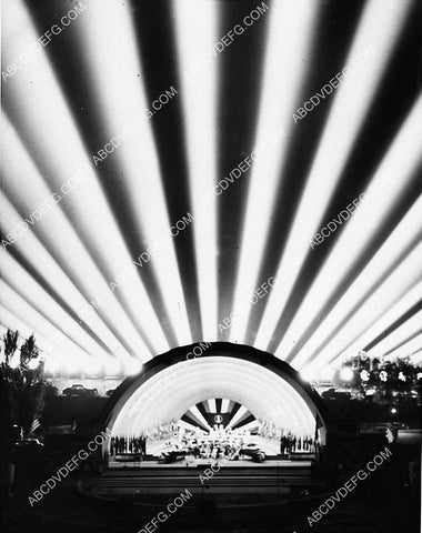 historic Los Angeles Hollywood Bowl lit up for Big Bond Rally for WWII 1293-27