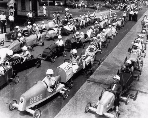 a 1937 local Socal Soap Box Derby Race how cool 1309-24
