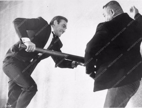 Sean Connery as James Bond Harold Sakata film Goldfinger 1318-22