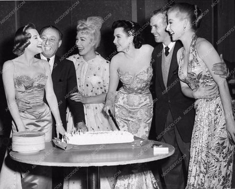 Ann Sheridan Joe Pasternak Dolores Gray birthday cake 1358-30
