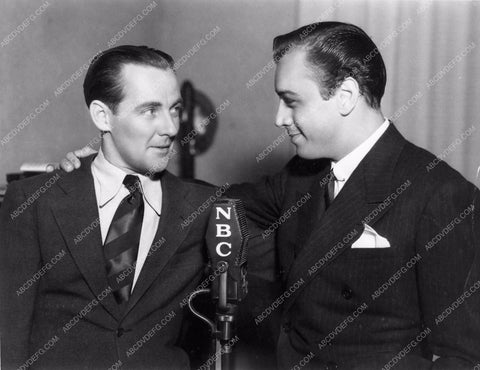 candid Russ Columbo NBC microphone 1369-18