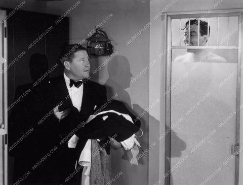 Jack Oakie Cesar Romero in the shower from Wintertime 1391-16