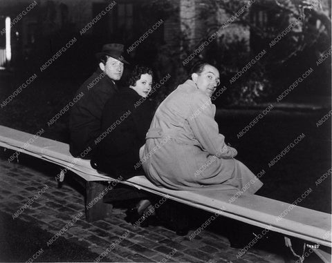 candid Spencer Tracy Sylvia Sidney director Fritz Lang behind scenes Fury 1434-29