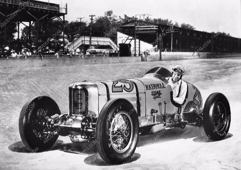 auto racing historic Indianapolis Speedway Frank Brisko and new racecar 1463-02