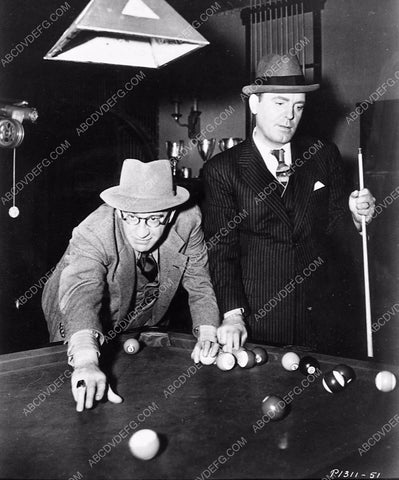 Walter Catlett Pat O'Brien at the pool table 1483-30