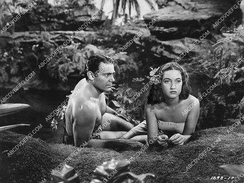 Jon Hall Dorothy Lamour film Aloma of the South Seas 1518-05