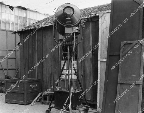 Historic Los Angeles Hollywood movie Goldwyn Studios outdoor lights and equipment 1518-32