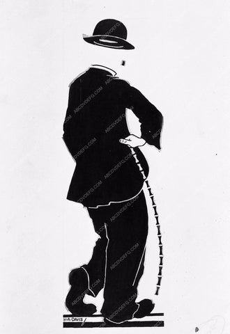 Charles Chaplin caricature 1551-27