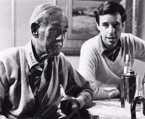 candid Boris Karloff director Peter Bogdanovich thriller film Targets 1573-05