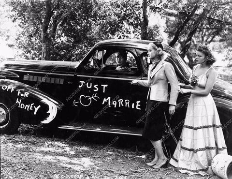 Ken Howell in his just married car unknown Columbia film 1573-08