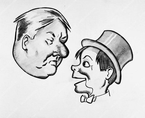 candid Gene Autry signing some stock autographs 1578-17