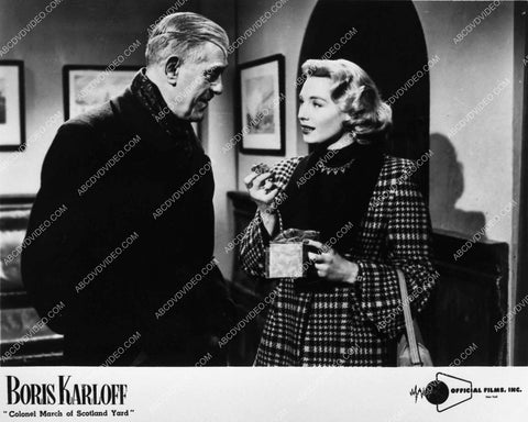 Boris Karloff and guest star TV Colonel March of Scotland Yard 1624-13