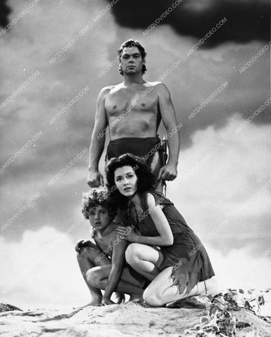 Maureen O'Sullivan Johnny Weissmuller Johnny Sheffield film Tarzan Finds a Son 1625-17