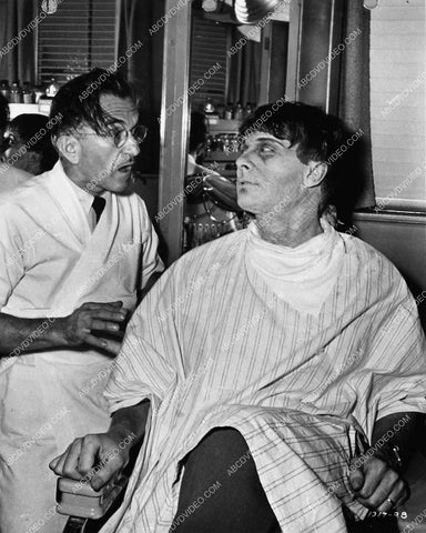 Jack Pierce does makeup for David Bruce horror film The Mad Ghoul 1628-07