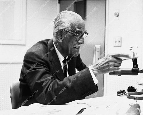 Boris Karloff does a radio interview 1645a-35