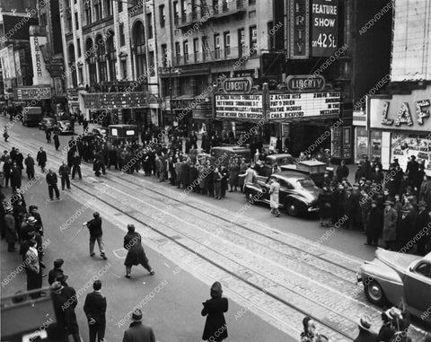 movie theaters historic New York City Liberty, Amsterdam, Harris theatres 42nd St 1694-13