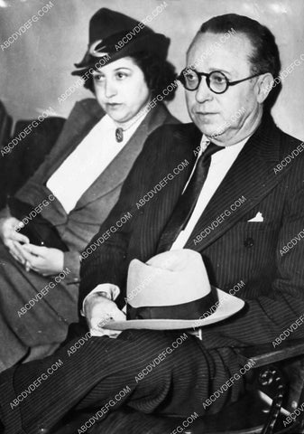 news photo Harry Langdon and wife in court 1751-14