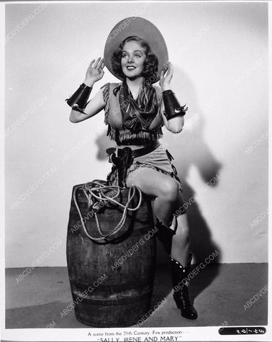 Alice Faye as cute cowgirl musical film On the Avenue 1752-03