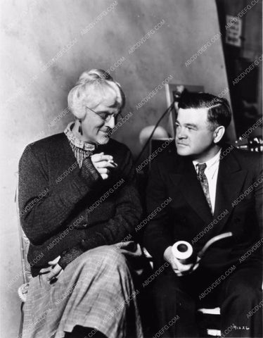 Lionel Barrymore in The Devil Doll behind the scenes candid 1804-14