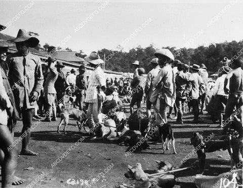 1917 news photo Philippines street scene 1827-29