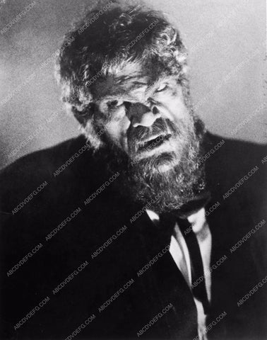 Boris Karloff test makeup horror film The Old Dark House 1849-08