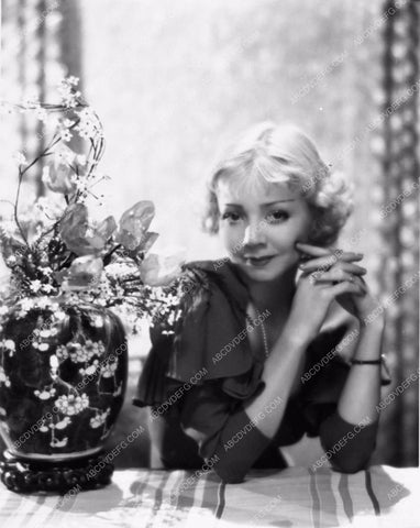 Alice White and floral arrangement portrait photo 1857-19