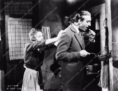 Basil Rathbone & Pauline Lord in A Feather in Her Hat film scene 1857-29