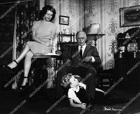 Boris Karloff and co-stars live stage play On Borrowed Time 1885-36