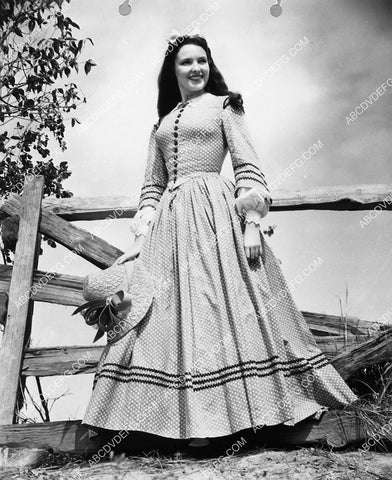 Linda Darnell wardrobe shot film Brigham Young Frontiersman 1895-09