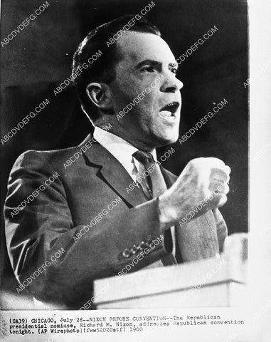 news photo politics Richard Nixon adresses the RNC 1899-27