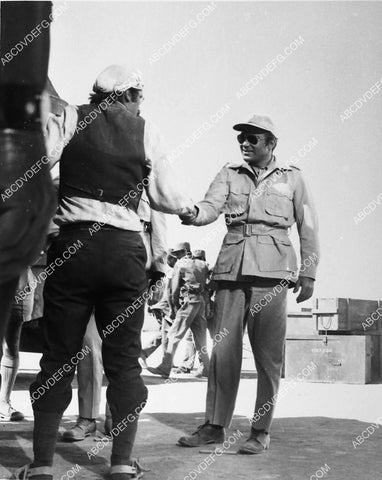 candid William Shatner glad handling w the crew 1908-20
