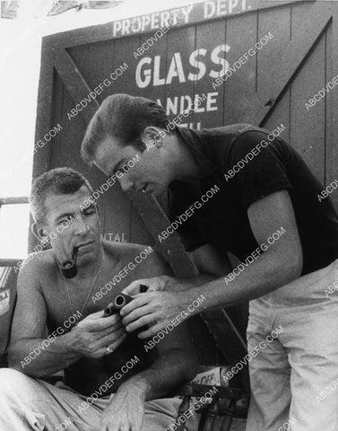 candid William Shatner on set film The Brothers Karamazov 1908-22